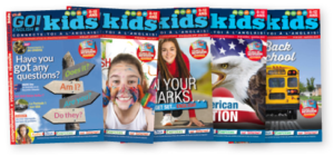 Série magazines Go English Kids pour enfants