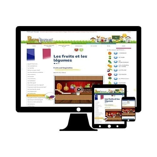 PetraLingua cours de français en ligne pour enfants 3 à 10 ans
