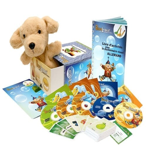 PetraLingua dvd cd livres pour apprendre l'allemand pour enfants - Cours allemand pour enfants