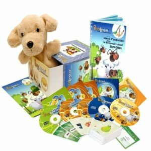 PetraLingua dvd cd livres pour apprendre l'espagnol pour enfants, apprendre l'espagnol en s'amusant