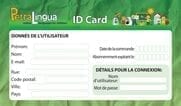 PetraLingua ID carte pour accès internet