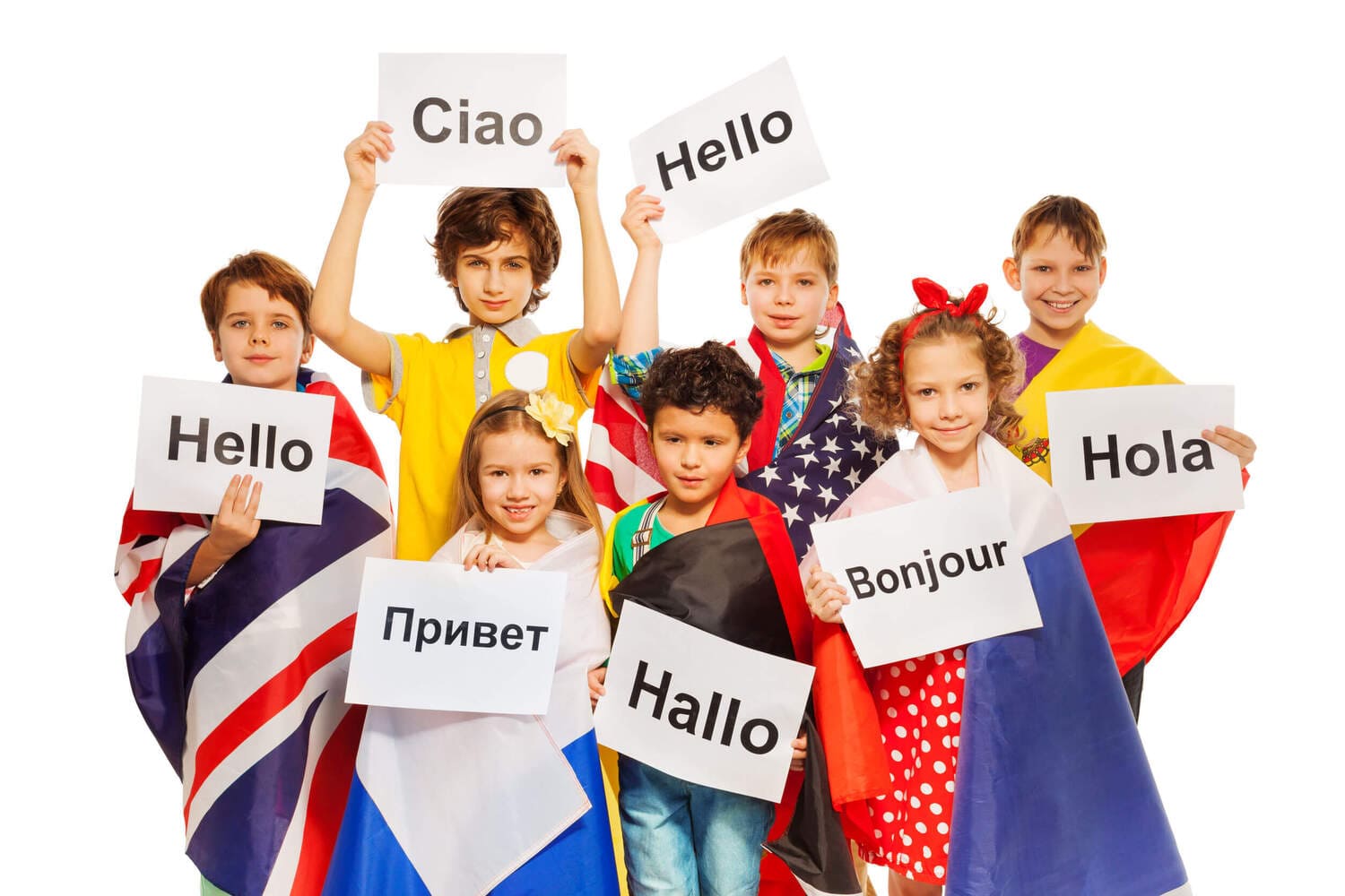 apprendre une langue étrangère à l'enfant de 3 à 11 ans en s'amusant : anglais, allemand, espagnol, français et autres langues vivantes