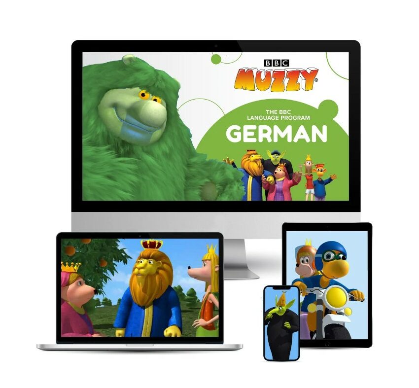 Cours d'allemand en ligne pour enfants methode muzzy