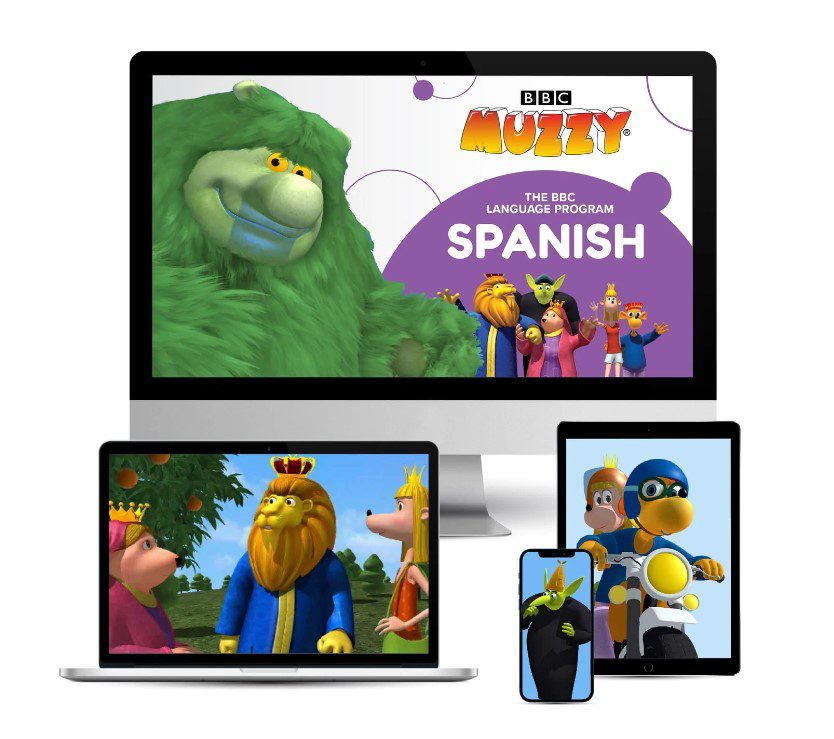 Cours d'espagnol en ligne pour enfants methode muzzy