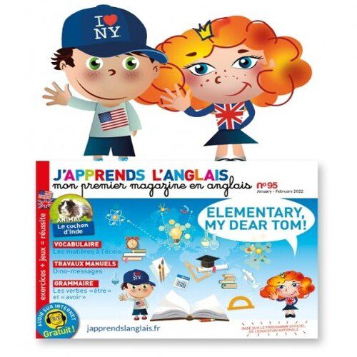 J'apprends l'anglais magazine apprendre l'anglais enfant dès 6 ans