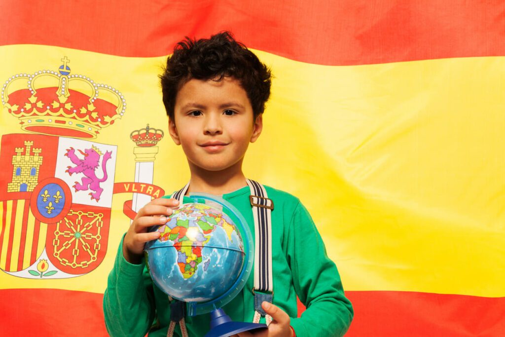 apprendre l'espagnol à l'enfant de 3 à 10 ans